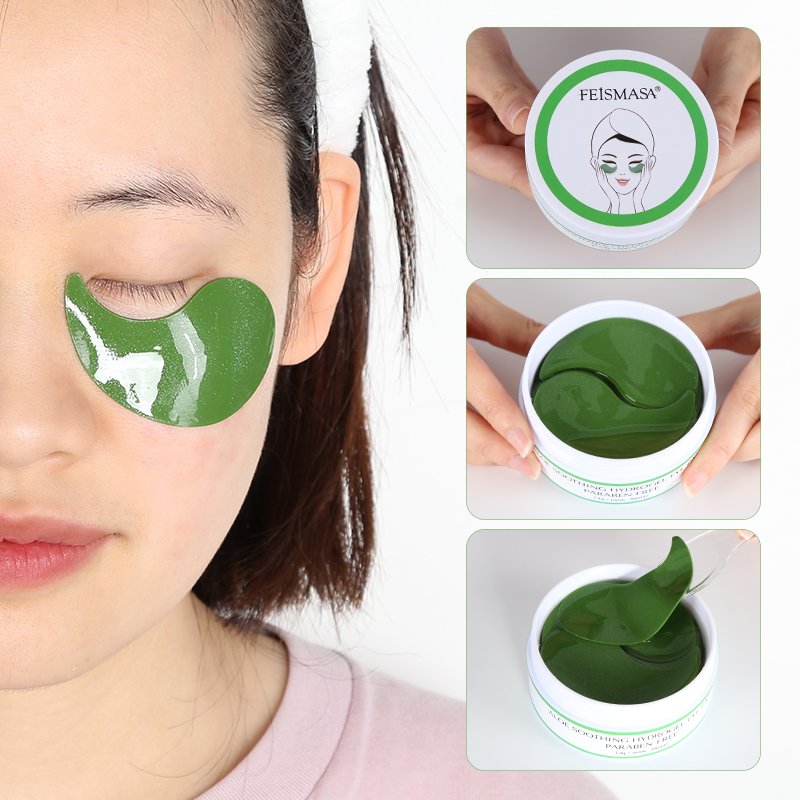 Maschera contorno occhi anti-occhiaie alla centella e tè verde - 8